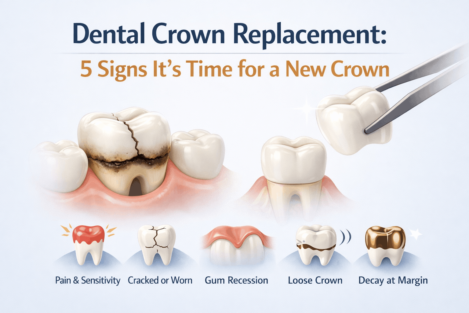 Dental Crown Replacement Dental Crown Replacement